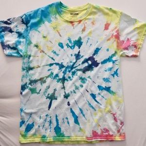 Colorful Trendy Tie Dye Tee